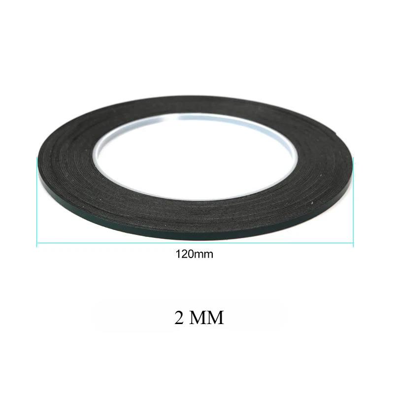 2-5 мм 10 м черная прочная клейкая лента в рулоне для iPad планшета ЖК-дисплея