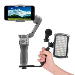 Светодиодная подсветка для DJI OM 4 OSMO Mobile 2 3 Zhiyun Smooth 4 Feiyu Moza, кронштейн для видеоблога, аксессуар для стабилизации живого видео