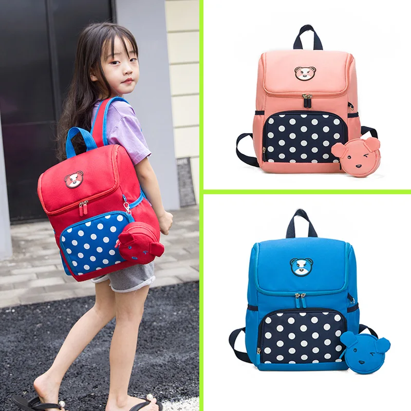 New Children's Space Bag Cartoon Color Contrast Large Capacity Load Reduction Backpack Kindergarten Schoolbag for Boys and Girls