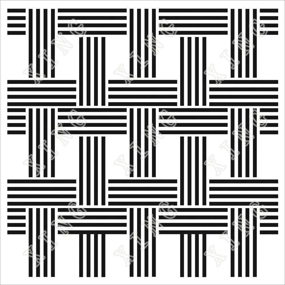 

2022 Spring New Basketweave 6x6 Layering Stencils Diy Craft Paper Scrapbooking Greeting Card Coloring Kids Fun Diy Drawing Molds
