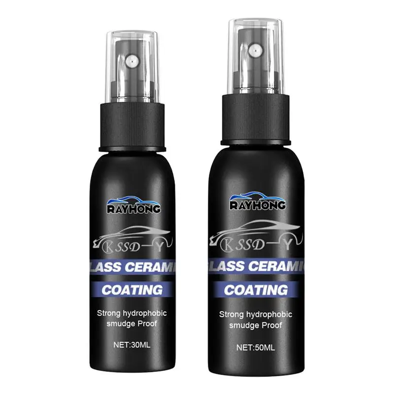 

Auto Glass Film Coating Agent 30ml/50ml Waterproof Rainproof Anti-fog Glass Clean Spray Hydrophobic Repellents Spray For Windows