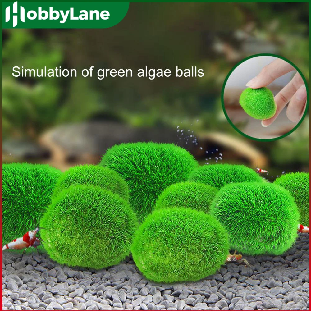 

Simulation Seaweed Ball Water Grass Artificial Plant Fish Tank Aquarium Micro Landscape Decorative Props Aquarium Accessories