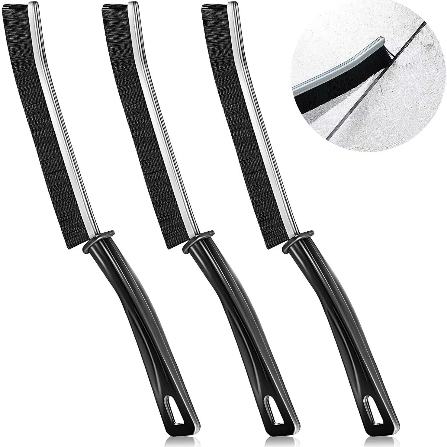 Long Handle Durable Cleaner Bathroom Floor Brush Tile Gap De