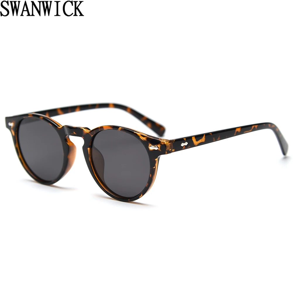 Поляризованные солнцезащитные очки Swanwick для женщин в корейском стиле ретро