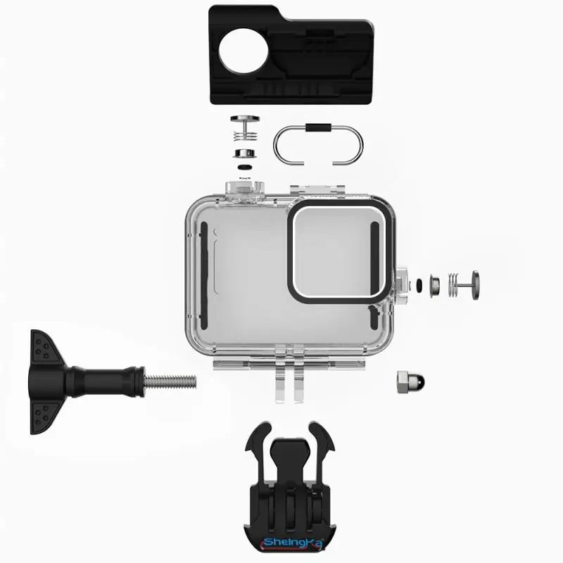 

60M GoPro Hero 8 Camera Black Underwater Waterproof Protective Housing Case