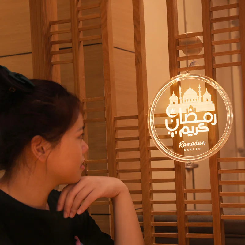 

Светодиодные светильники, домашние Настольные светильники, луна, звезды, дистанционное управление, цветная лампа, исламский ИД, крутые светильники, подарки