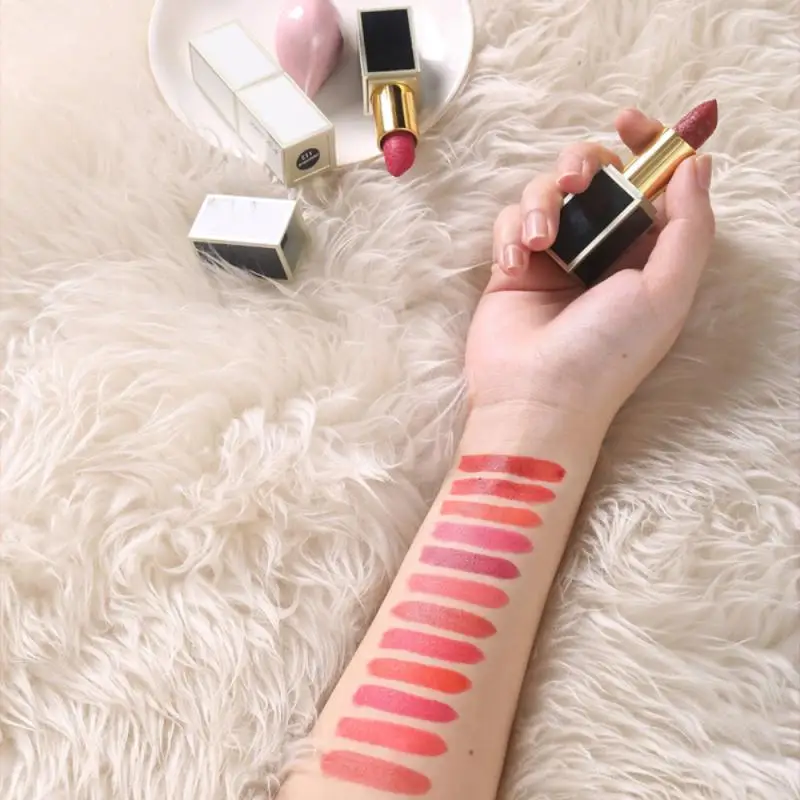 

Birthday Gift Ten Lipstick Set Professional High-value Box Makeup Matte Lipstick Lip Kit Lasting Not Easy To Fade Cosmetic TSLM1