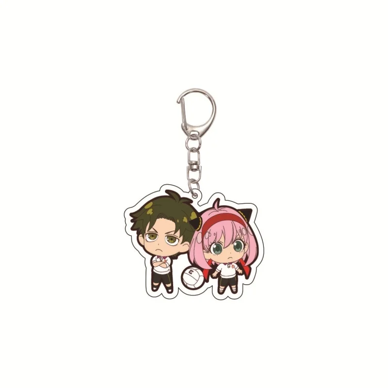 Шпион X семья аня фальсификатор акриловых брелок аниме милый CHIBI ключ кольцо мешок кулон COSPLAY фигуры поклонники коллекции чары подарки 6см (art.: 3920dad2cbb95) - 3920dad2cbb95
