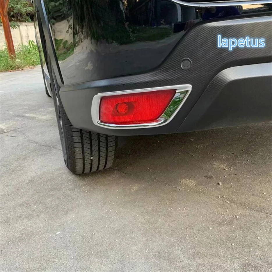 

Rear Tail Bumper Fog Lights Foglight Lamps Decoration Frame Cover Trim Fit For Subaru Forester 2019 - 2022 Accessories Chrome