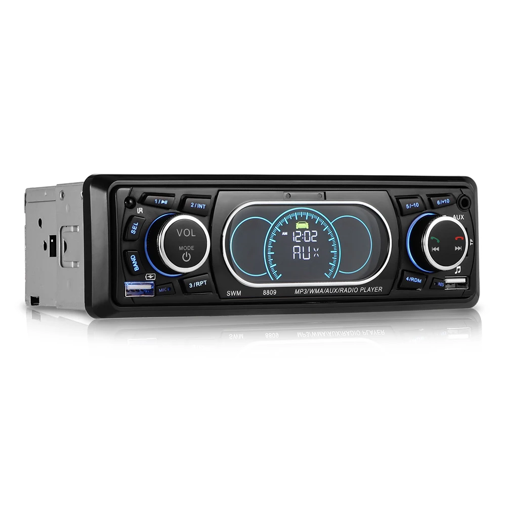 Автомагнитола 1 Din 12 В Bluetooth ЖК-дисплей FM Aux вход USB MP3 60 Вт X 4 |