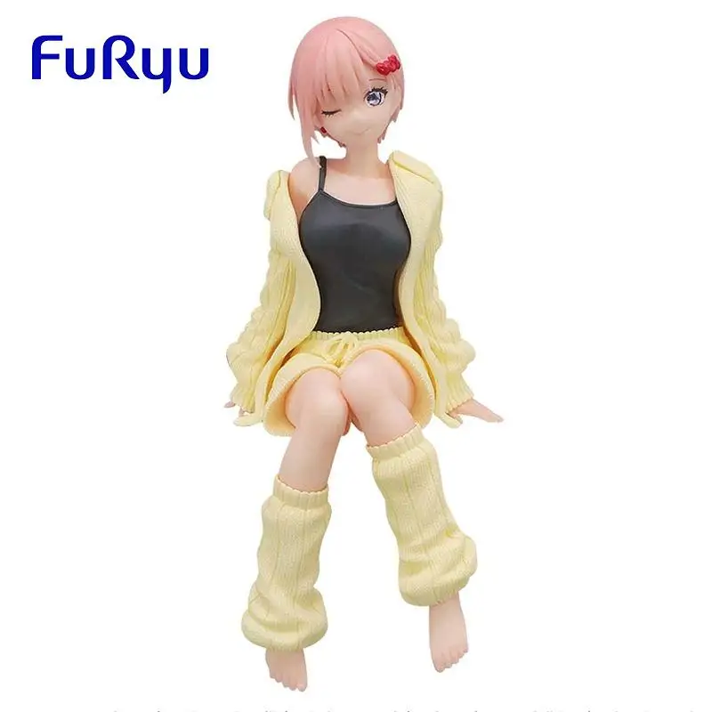 

Original FuRyu The Quintessential Quintuplets Nakano Ichika Leisure home clothing PVC Anime Figure Action Figures Model Toys