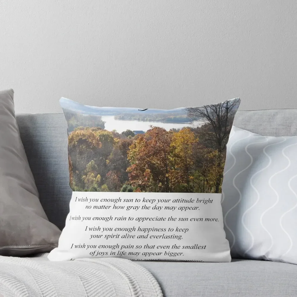 Я желаю вам достаточно декоративных подушек для осени