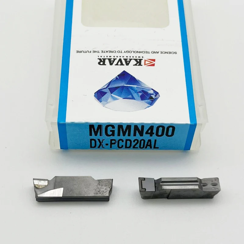 Фото MGMN150 MGMN200 MGMN250 MGMN300 MGMN400 MGMN500 PCD30AL Алмазная вставка PCD MGMN Инструмент для разрушения чипов Карбидная вставка для печатных плат с ЧПУ №4