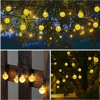 251012m bubble balls led fairy string lights christmas tree decorations for outdoor wedding room garlands batterysolar power