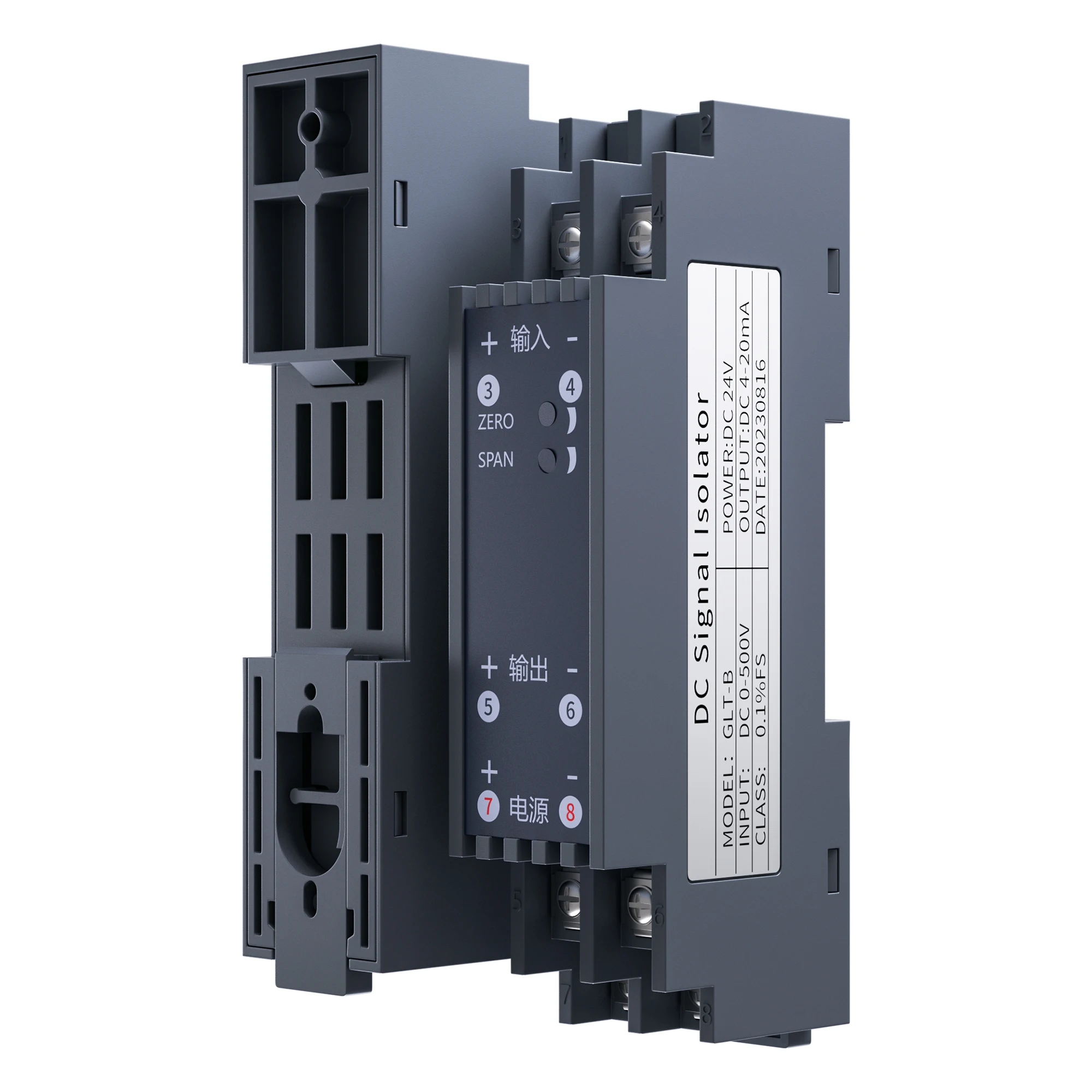 Преобразователь сигнала 4-20mA 0-10V 0-5V 1-в-1 аналоговый преобразователь 24 В