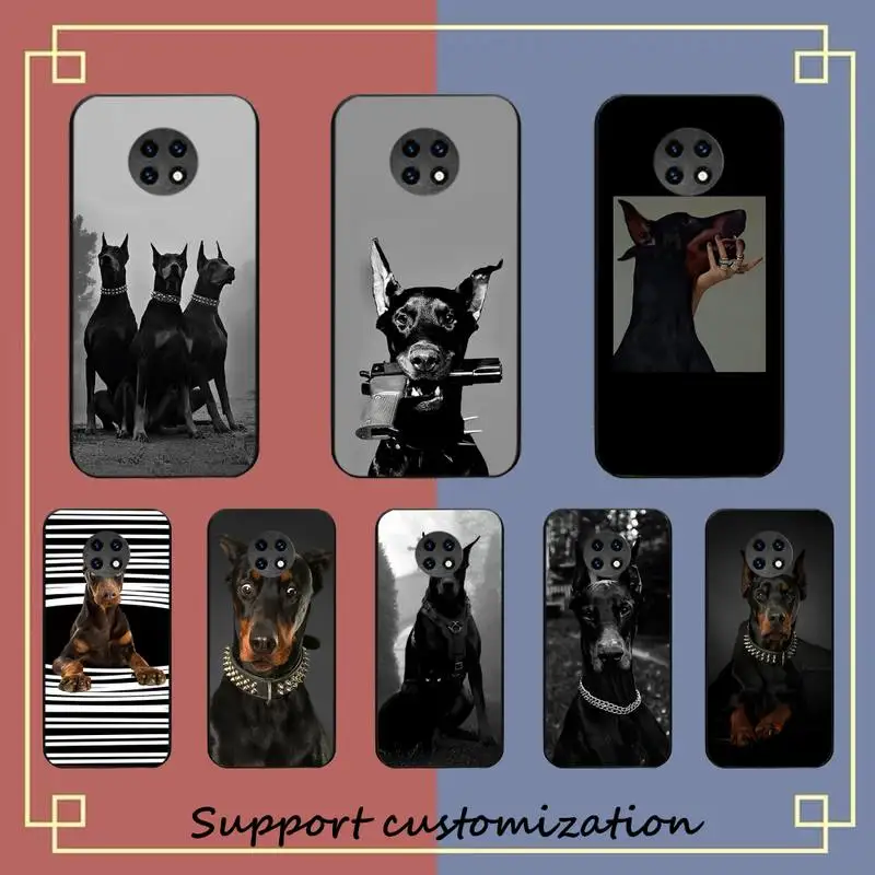 

Animal Dachshund Doberman dog Phone Case for Redmi 5 6 7 8 9 A 5plus K20 4X S2 GO 6 K30 pro