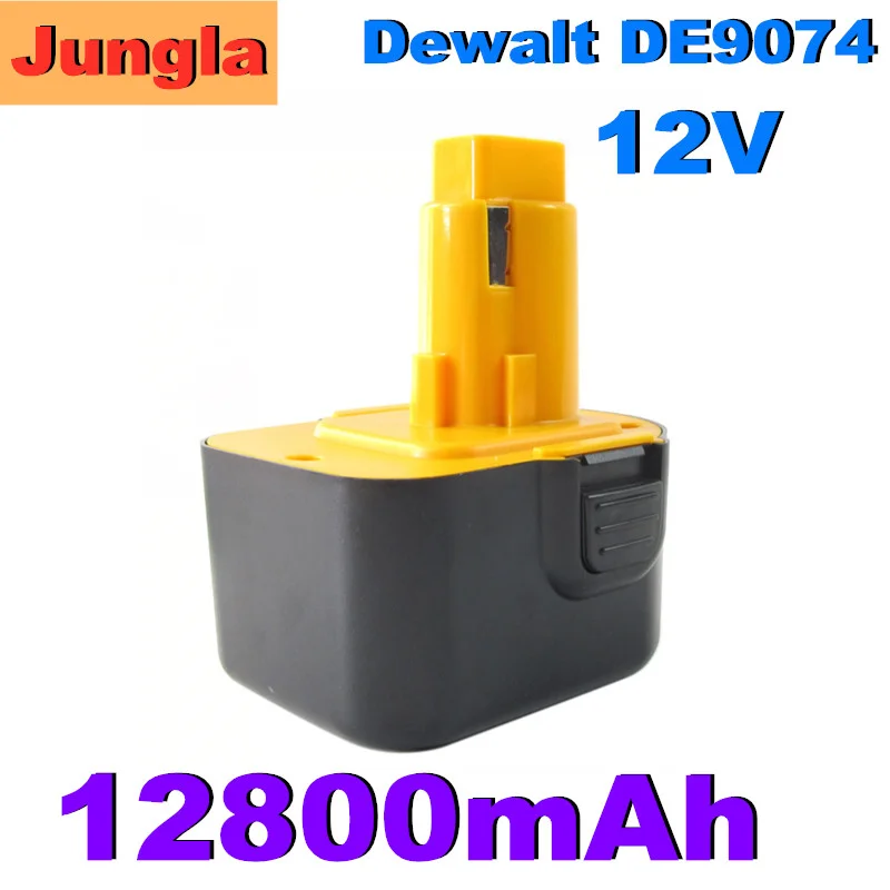 

2020NEW 12800mAh DC9071 Replacement DeWalt 12V XRP Battery DW9071 DW9072 DE9037 DE9071 DE9072 DE9074 Cordless Power Tool Battery