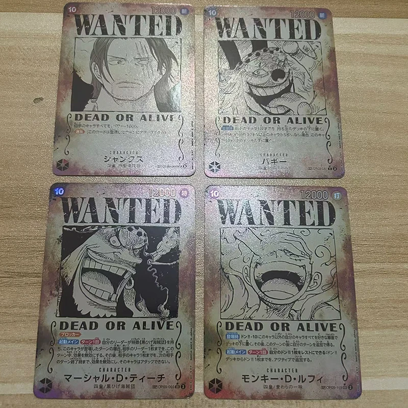 Фото ONE PIECE Comics OP09 Marshall D Teach Багги Обезьяна Д. Луффи DIY Домашние игрушки Xtreme Коллекционная карта Рождественский подарок на день рождения №3