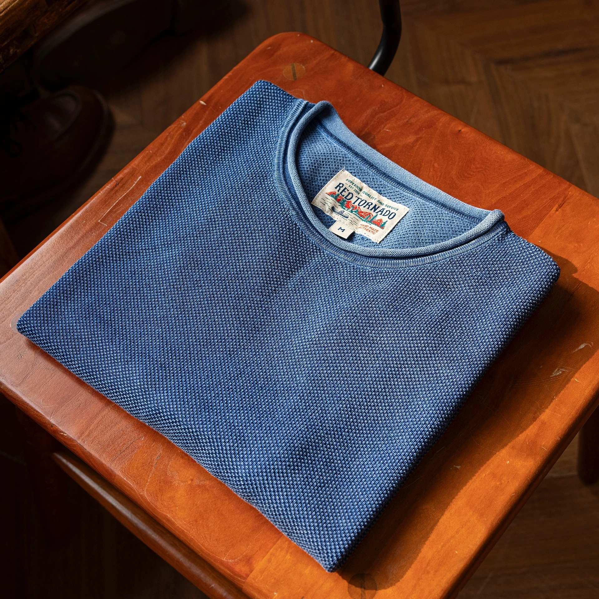 MY-0003 RedTornado большой размер Тяжелая Толстая гибкая Повседневная футболка хлопок