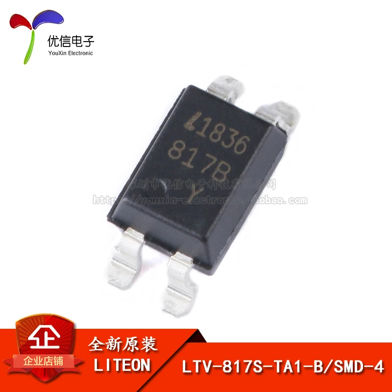 

Original genuine chip LTV-817S-TA1-B SMD-4 transistor output optocoupler chip