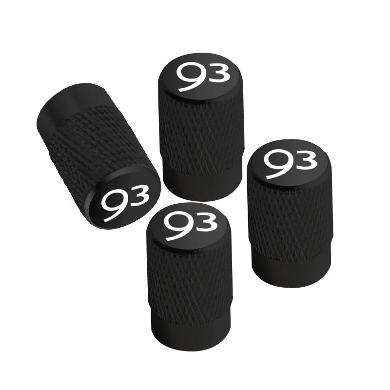 

4 шт., эмблема для клапана автомобиля Saab 93 9-3