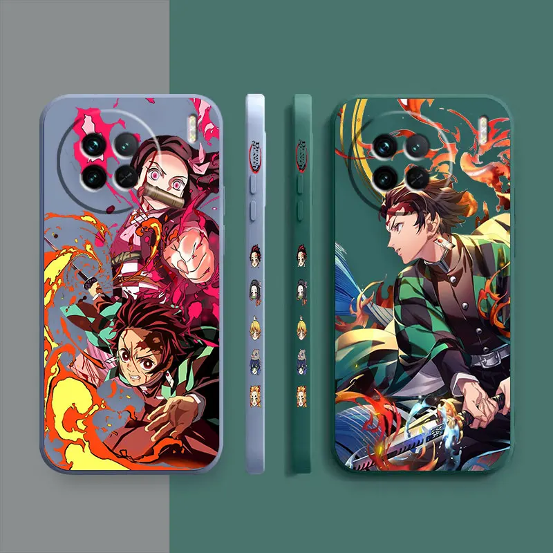 Demon Slayer Kamado Nezuko Cartoon Case For VIVO X21I X21S X23 X27 X30 X50 X60 X70 X80 X90 PRO PLUS Colour Case Funda Shell Capa