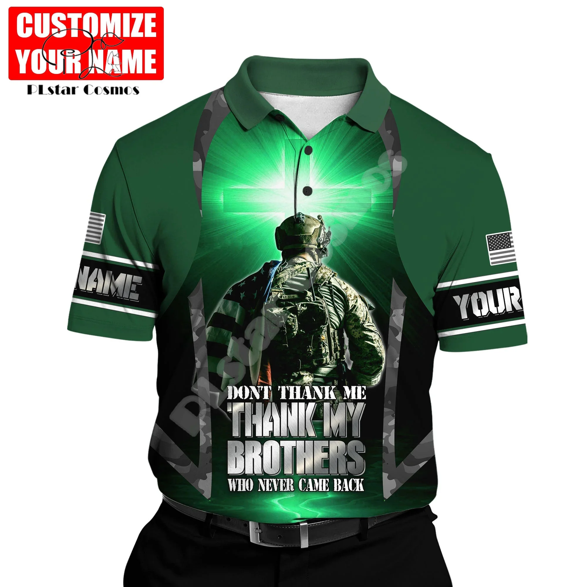 Рубашка-поло с коротким рукавом Повседневная Уличная одежда в стиле ретро