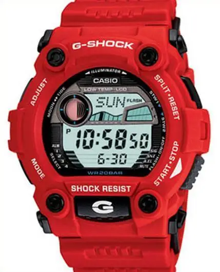 Casio G-7900A-4DR G-Shock G Shock GAS100B 1A жесткий алюминий 100% оригинальный официальный