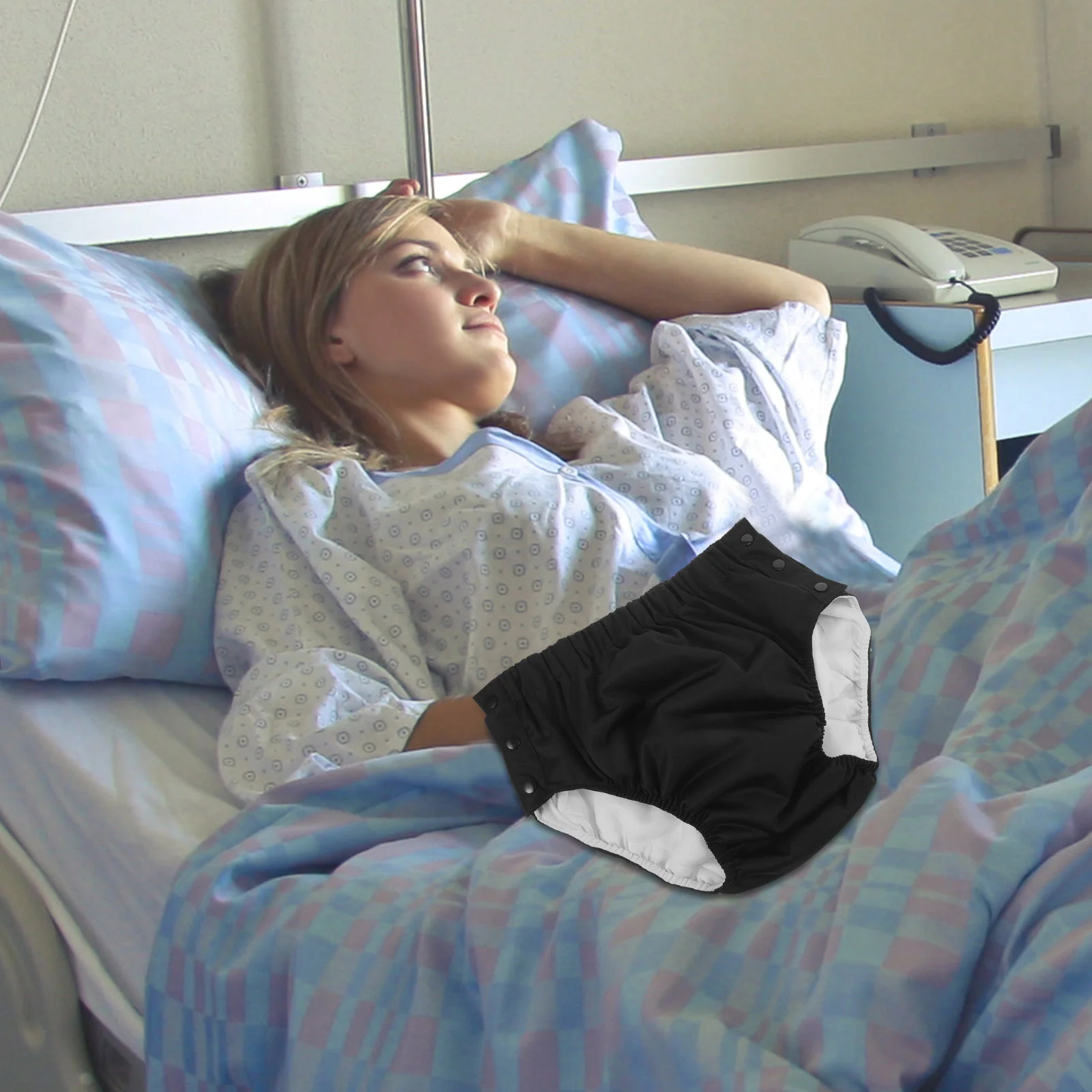 Подгузник для пожилых людей на недержание мочи дома подушечка моющиеся брюки