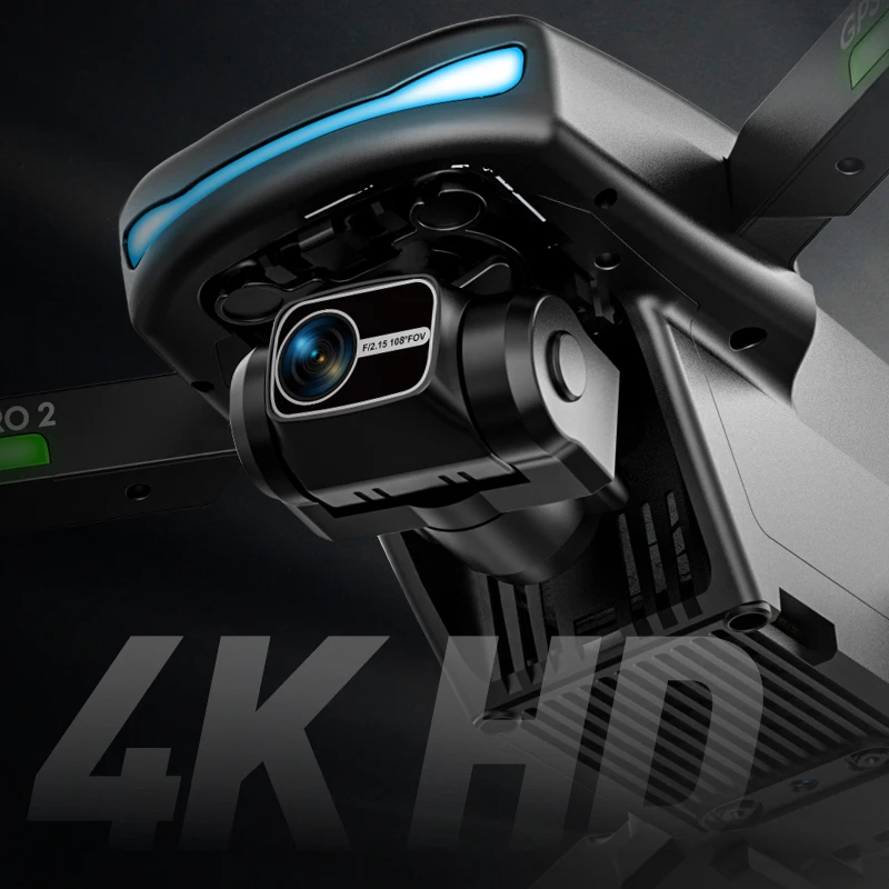Квадрокоптер L800 Pro 2 4K Профессиональный GPS FPV с камерой 3-осевой карданный подвес