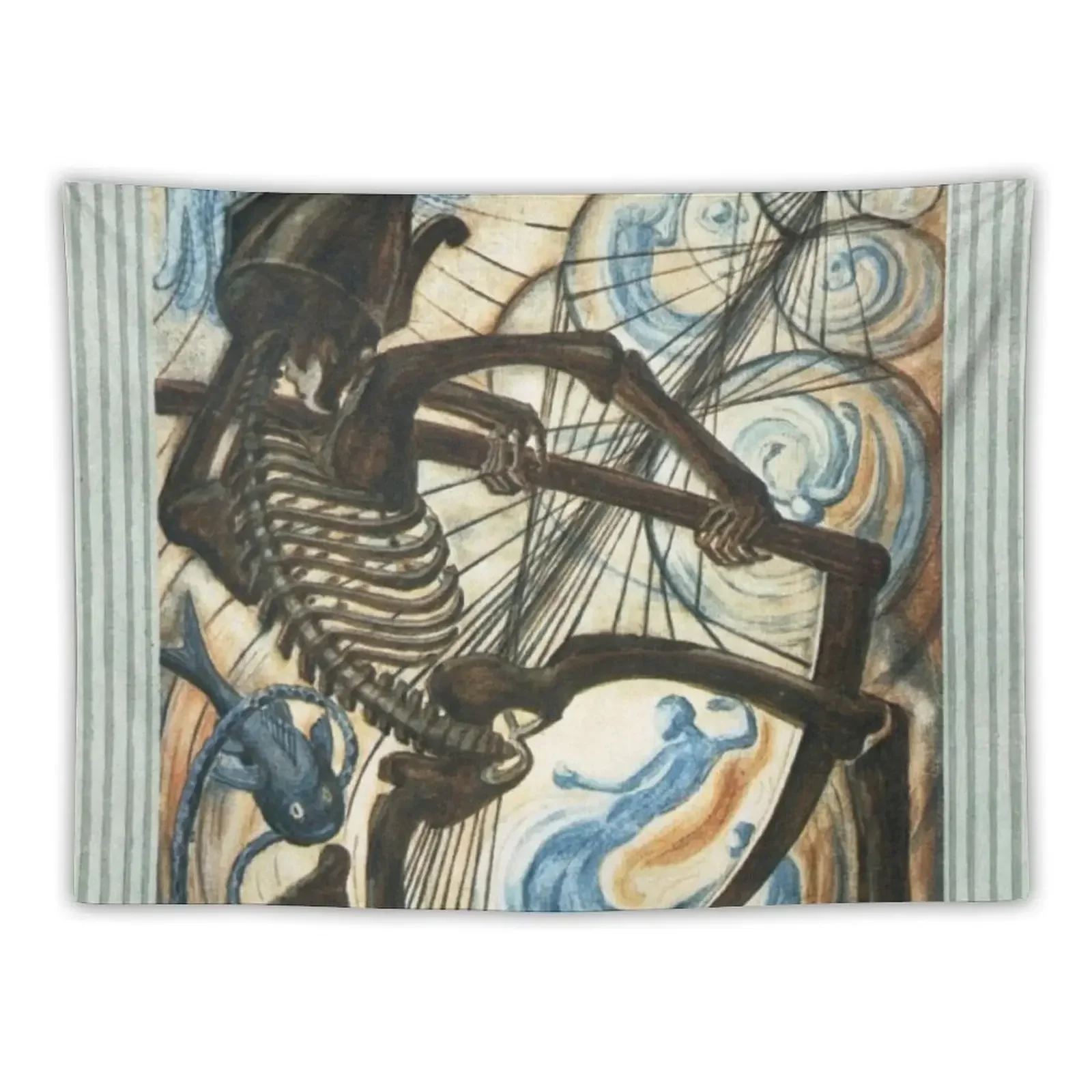 Украшение для дома Thoth Tarot / The Death Aleister Crowley Tapestry