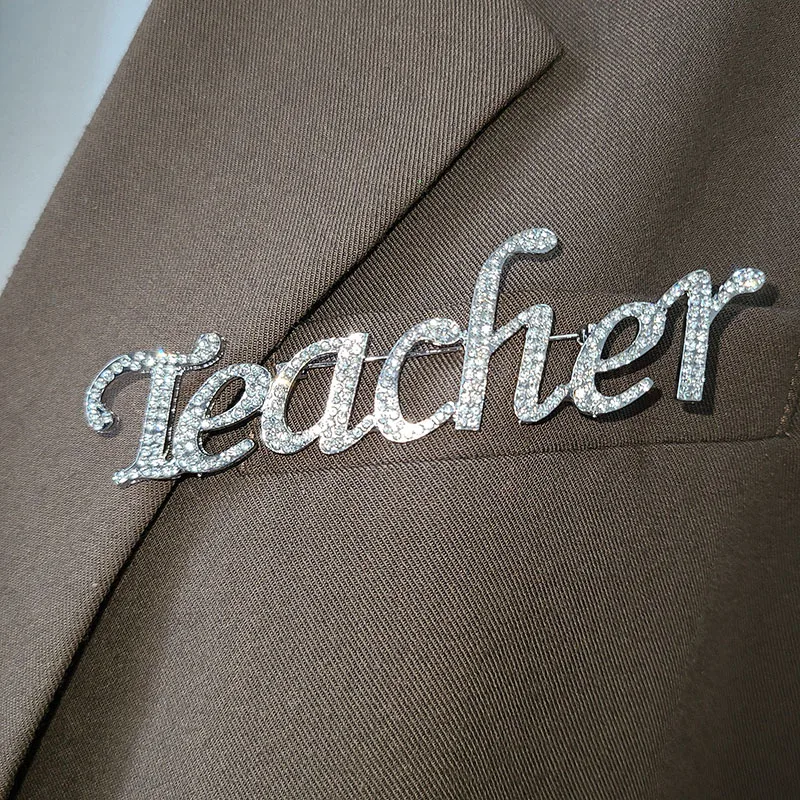 Большая брошь для профессиональной врачей, врачей, медсестер, дантистов, Шпилька для ноутбука, модное украшение, подарок на день рождения