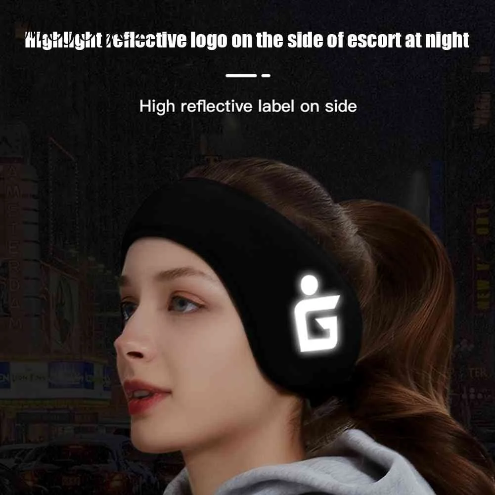 

Outdoor Sports Earmuffs Hair Band Ear Warmer Headband Riding Running Windproof for Outdoor Exercise Sport Decoration