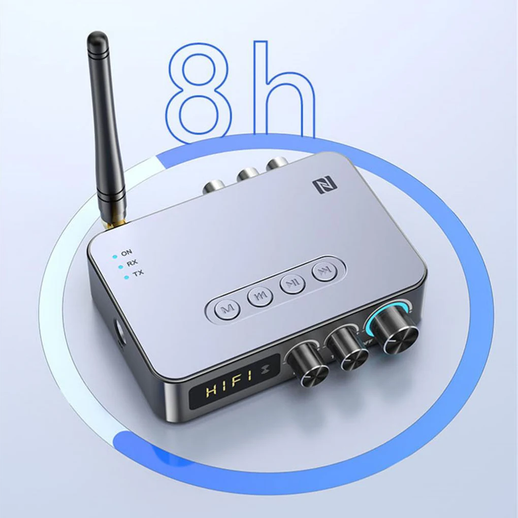 

Low Power Consumption Audio With Wireless Audio Adapter Plug Play Audio Receiver Transmitter Easy To Use 5 1 Audio