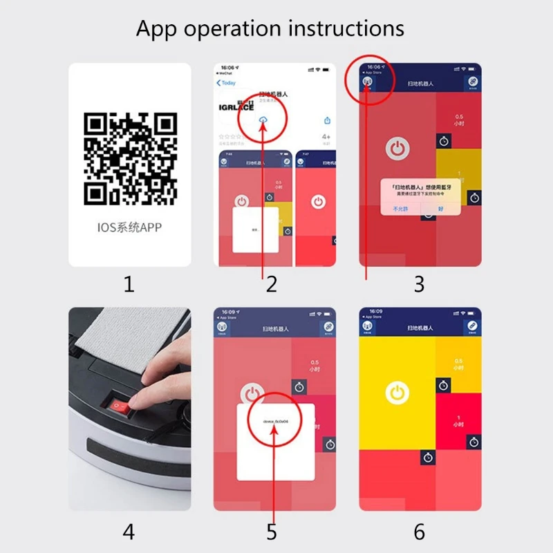 

Mini Wireless Auto Robotic Vacuums With Cleaning Timer No Dead Ends Super Quiet Wet/Dry Use for All Flat Floor Drop Shipping