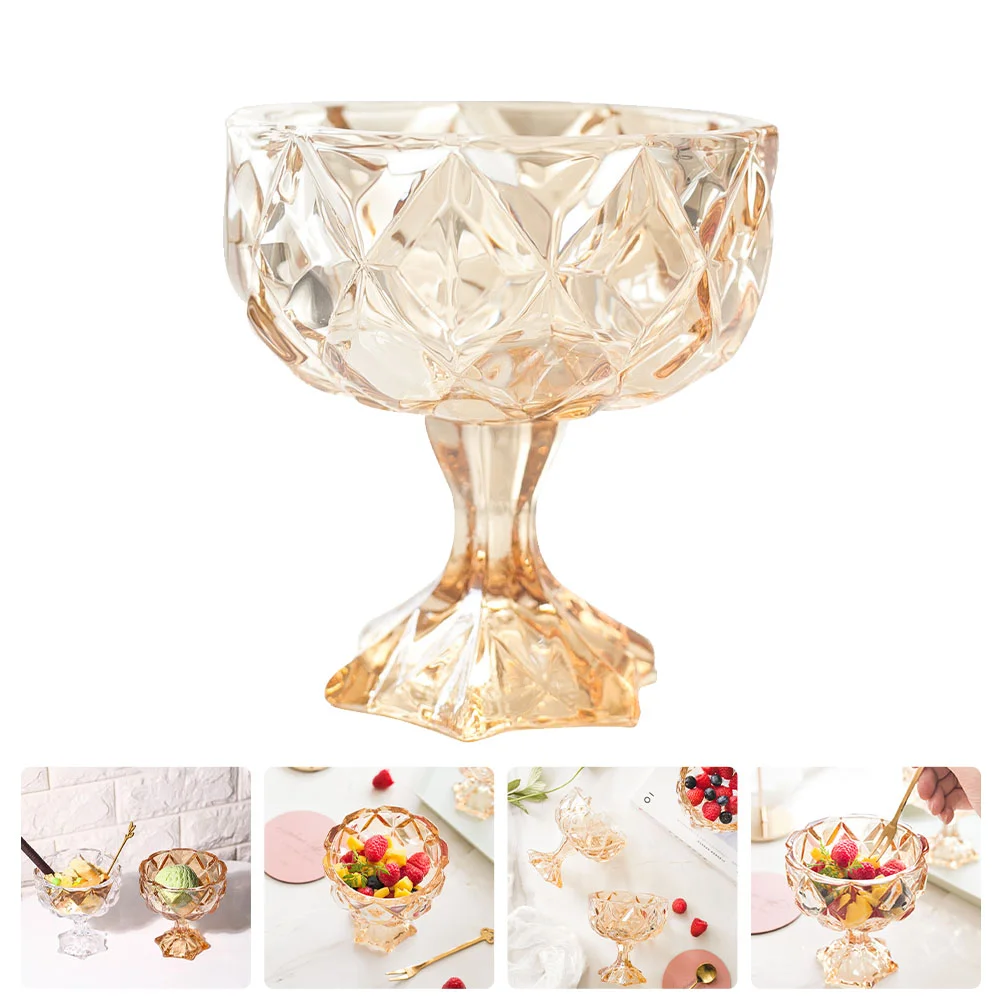 

1Pc Creative Practical Delicate Durable Pudding Cup Ice Cream Cup Dessert Cup for Home