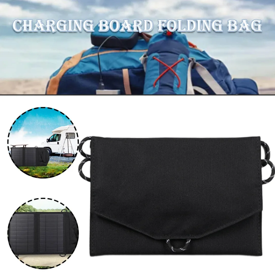 

Solar Panel Phone USB Charger 5V Output Outdoor Photovoltaic Charging Panel High Efficiency Monocrystalline Silicon Solar Cells