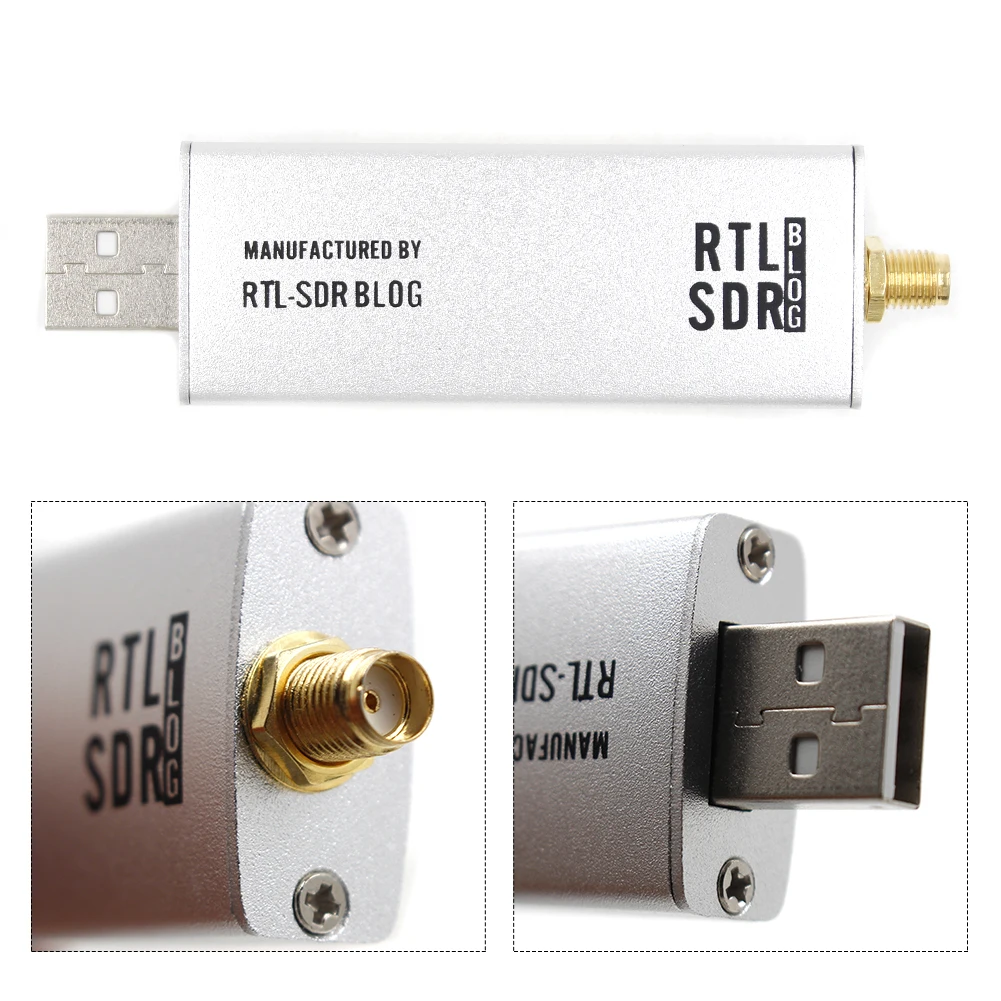 

RTL-SDR Blog V3 RTL2832U R820T2 1PPM TCXO HF BiasT SMA Software Defined Radio Works For Windowfor/OSX/Linux/Androids/Pi