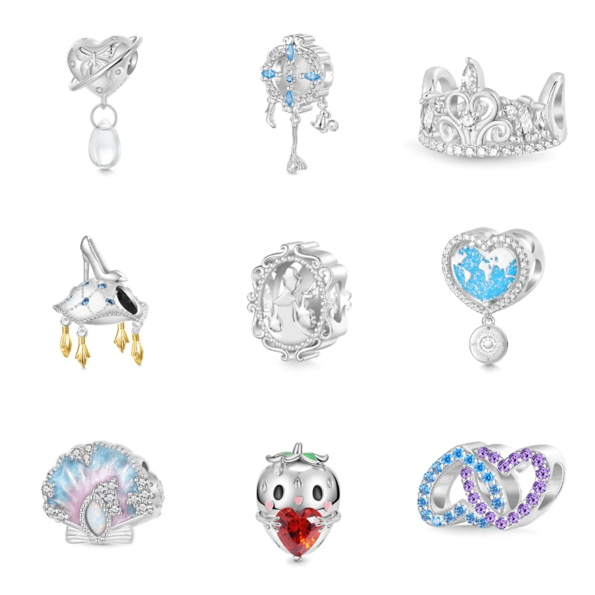 Китайские и западные амулеты подвески из бисера в цифровом стиле модные Jianyue