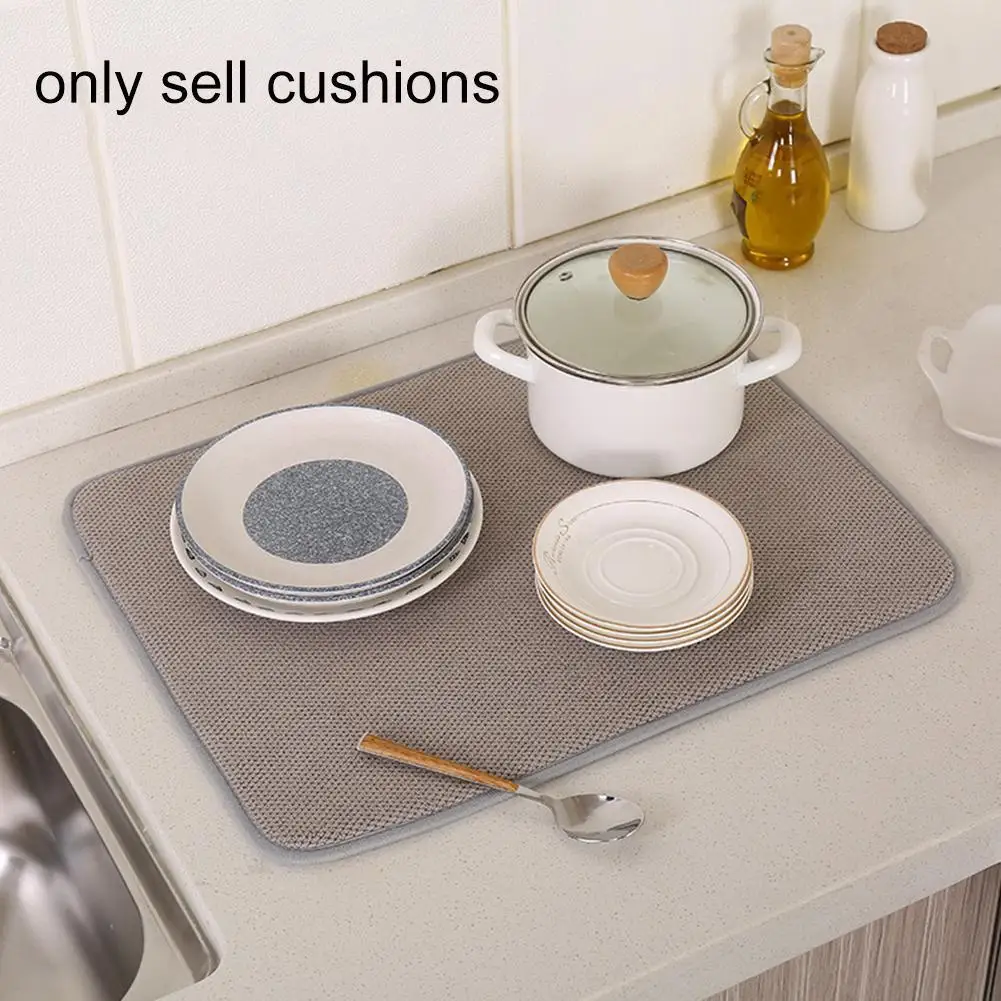 

Table Dish Dryer Dish Dryer In The Cabinet Drying Mats Honeycomb and Rhombus Colored Table Placemats Table Mats Coasters