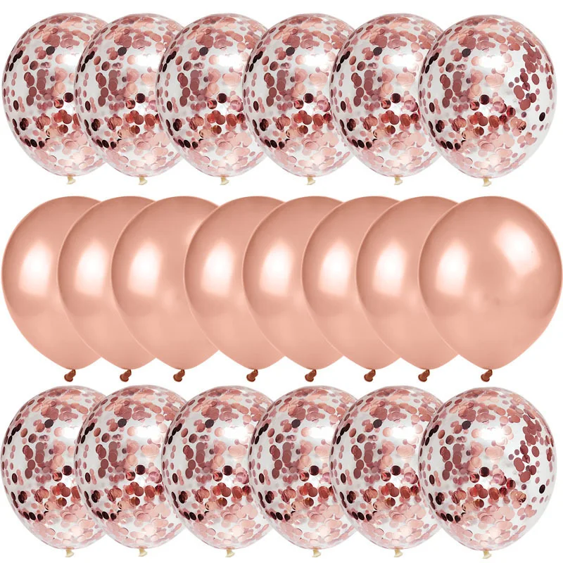 

20pcs 12 inch Balloons Set Birthday Party Wedding Site Arrangement Balloons birthday party decoration gold party decorations