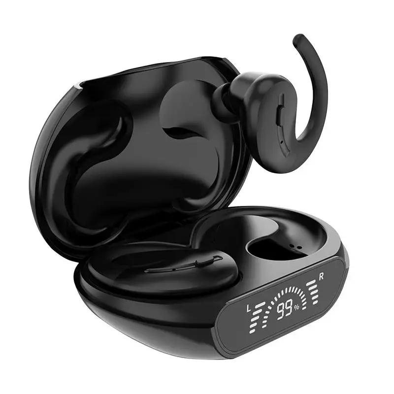 

Wireless Earbuds With Earhooks 5.3ENC Stereo Driving Noise Cancelling Headset Noise Cancelling Cycling Headphones For Computer
