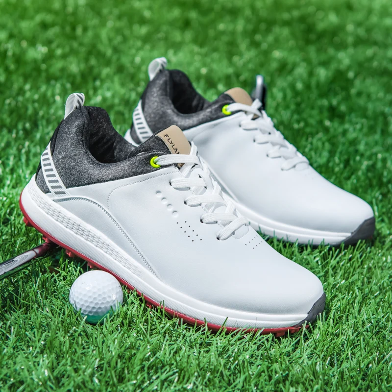 2023 Waterproof Men Golf Shoes Professional Light Golfer Footwear Outdoor Walking Golfing Man Sport Shoes New Male Golf Sneakers