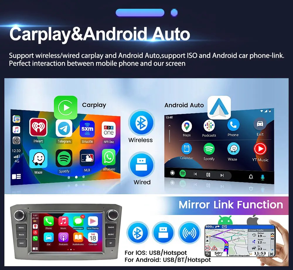 Автомобильная магнитола на Android 15 для Alfa Romeo Mito 2008-2013, 7 дюймов, 1024*600, Carplay, Auto Multimedia, стерео, GPS-навигация, интеллектуальная 8-ядерная система, IPS. (art.: 3920dcc5bda22) - 3920dcc5bda22