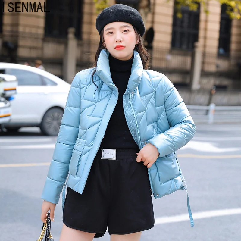 

New Winter Jacket Parkas Women Coat Loose Cotton-padded Jackets Female Parka Warm Casual Overcoat Outwear
