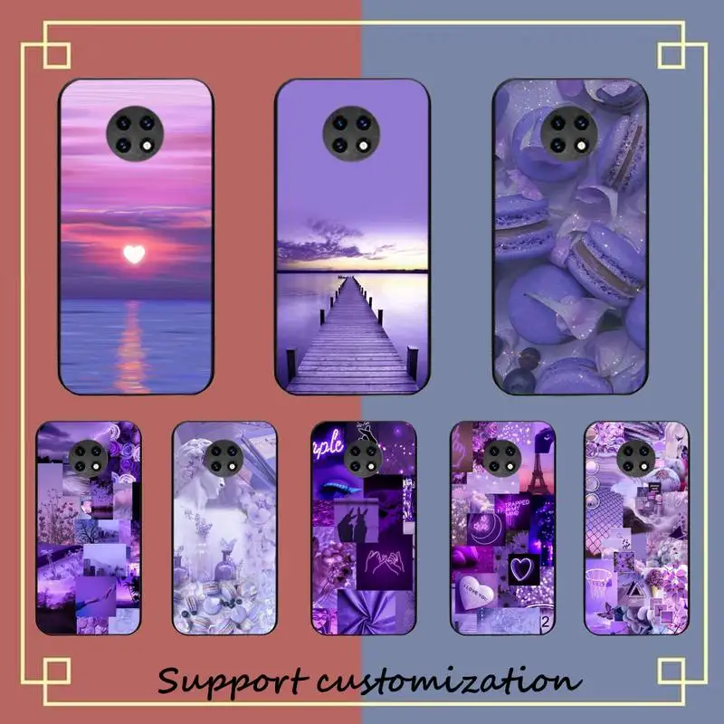 

infinity on Purple Phone Case for Redmi Note 8 7 9 4 6 pro max T X 5A 3 10 lite pro