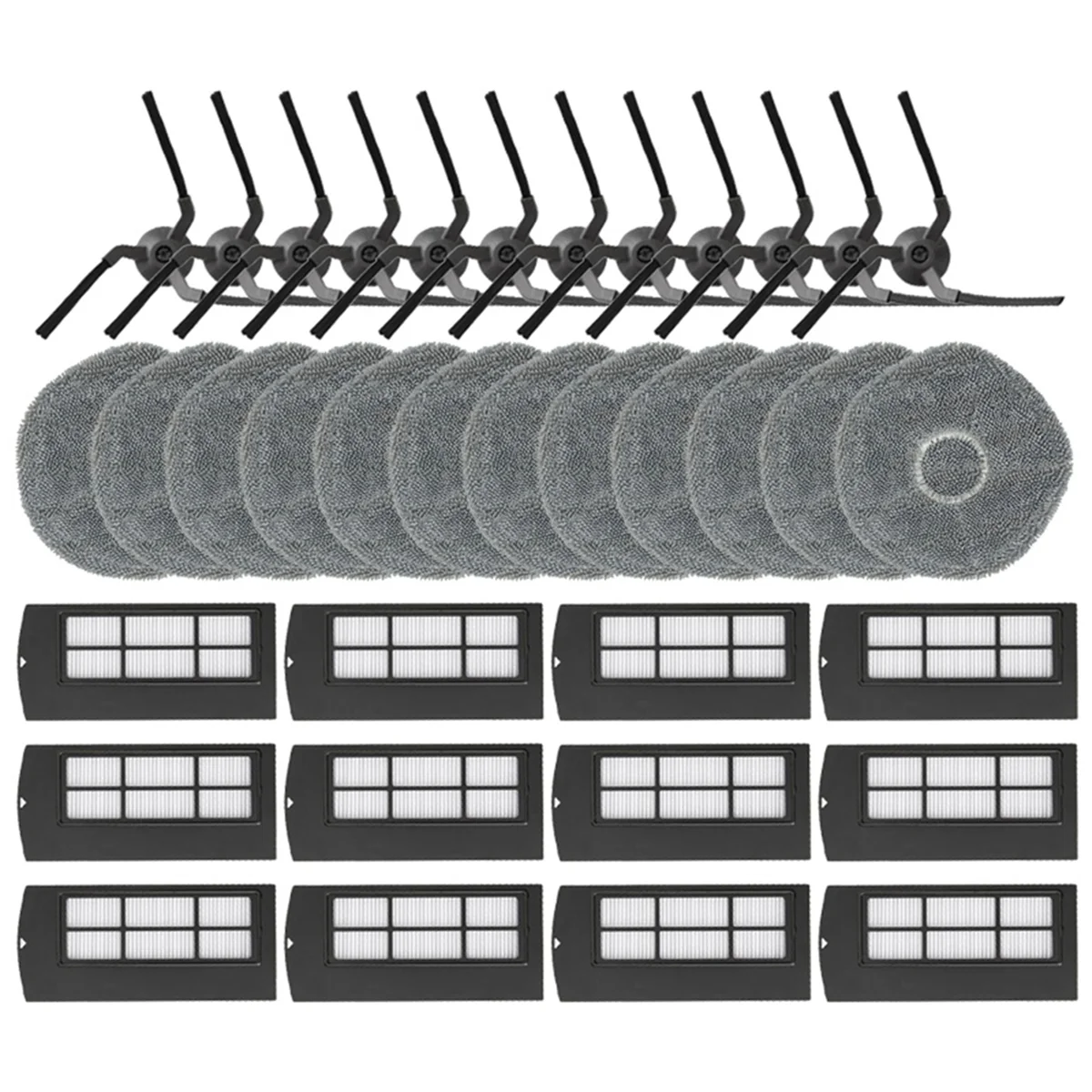 Боковая щетка для пылесоса X9 Pro фильтр НЕРА тряпичная тряпка Сменные аксессуары