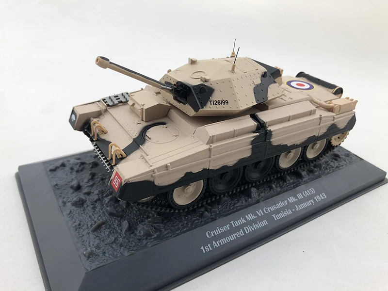 Фото Модель танка из сплава 1/43 WW2 British Cuiser mk.III A15 1943. №4