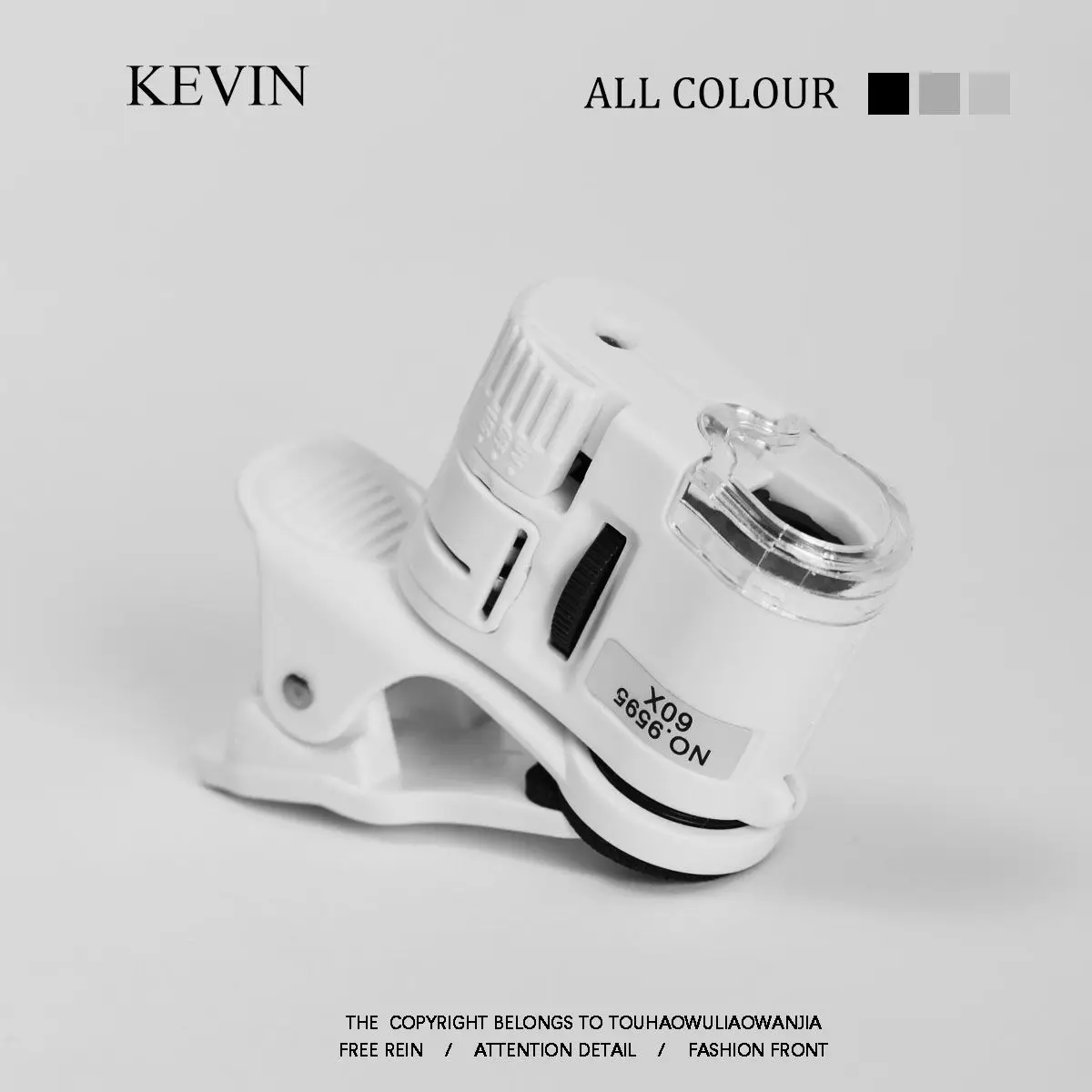 Мини-микроорганизмы так увлекательные! Мини-микроскоп с подсветкой 60х