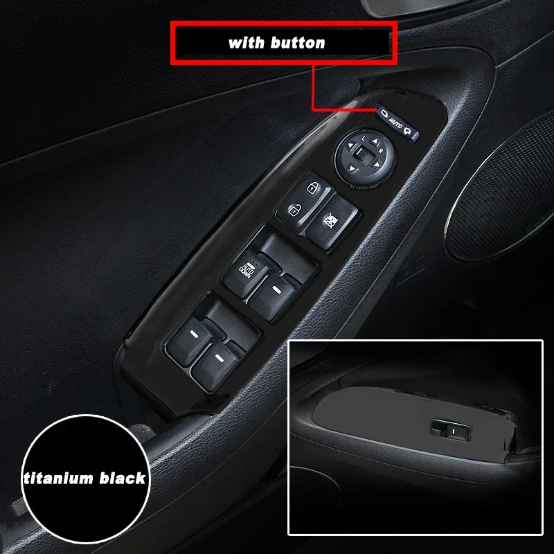 

Переключатель для стеклоподъемника автомобиля, кнопка управления, крышка панели, отделка для Kia K3 Cerato 2012 2013 2014 2015 2016 2017 2018 Forte